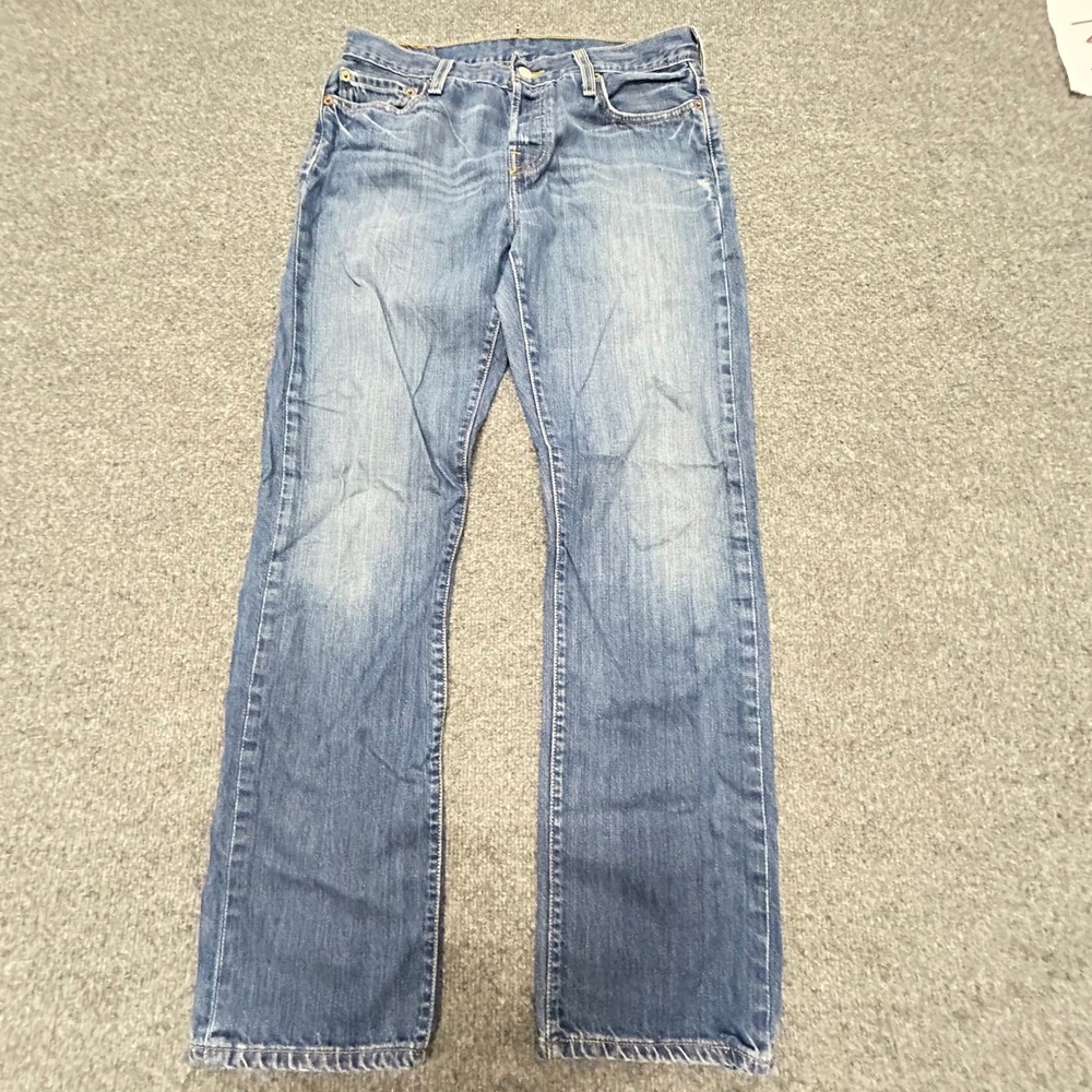 Levi's Jeans Mens Size 30 Blue Straight Leg Medium Wash Denim Casual Pants